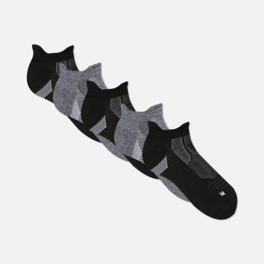 5-Pack Multi Print Sneaker Liner Socks