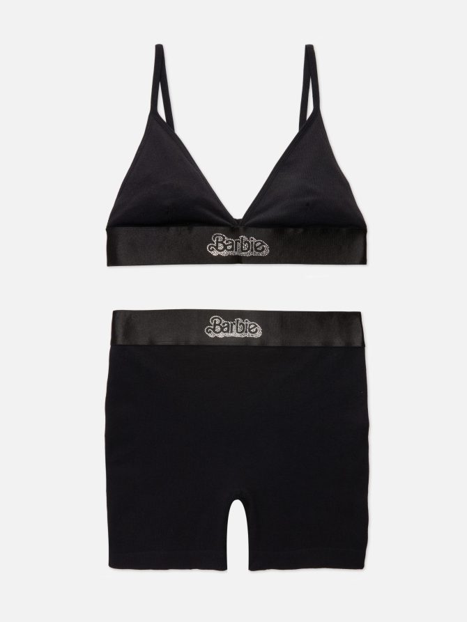 Barbie The Movie Bralette & Shorts Set