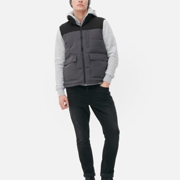 Color Block Padded Vest