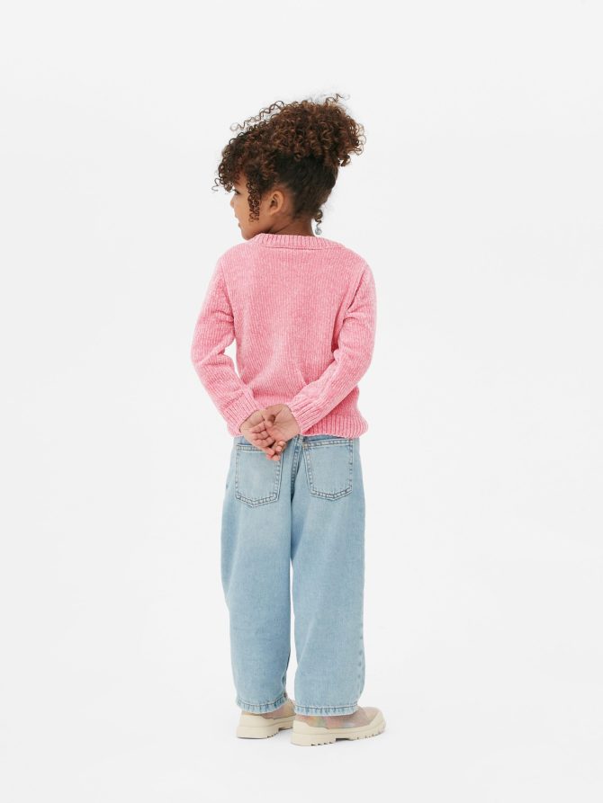 Novelty Christmas Chenille Sweater - Image 2