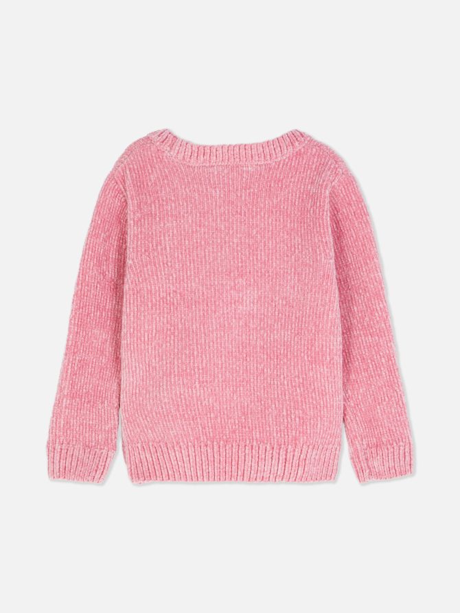 Novelty Christmas Chenille Sweater - Image 4