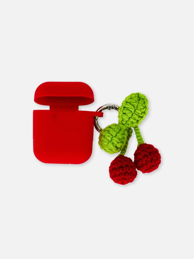 Cherry Charm Wireless Earbuds Case