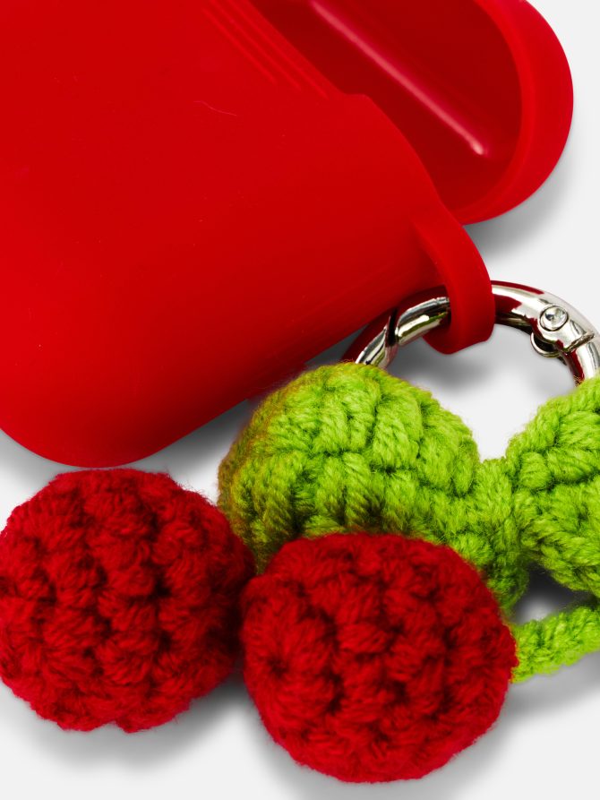 Cherry Charm Wireless Earbuds Case - Image 2