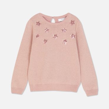 Sequin Star Sweater