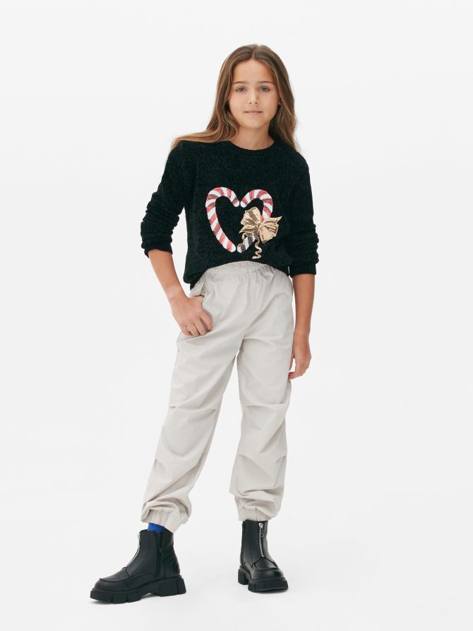 Kids’ Sequin Chenille Holiday Sweater