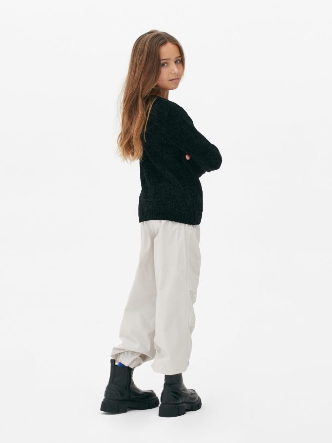 Kids’ Sequin Chenille Holiday Sweater - Image 2