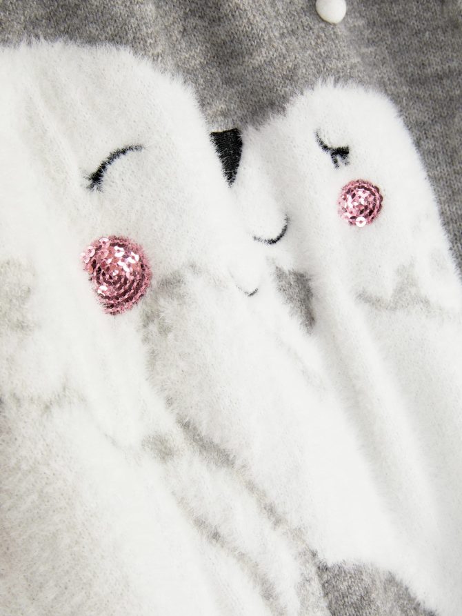 Kids' Polar Bear Sweater - Image 5