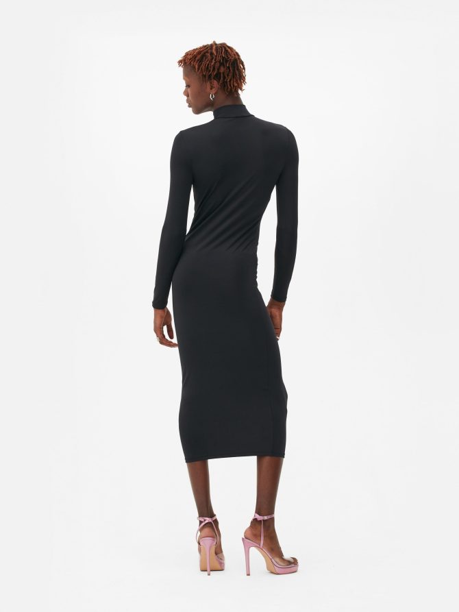 Rita Ora Bodycon Midi Dress - Image 4