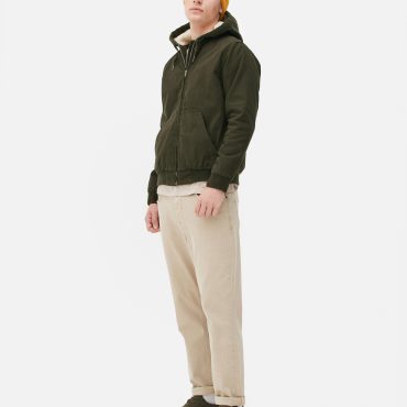 Fleece Lined Canvas Jacket