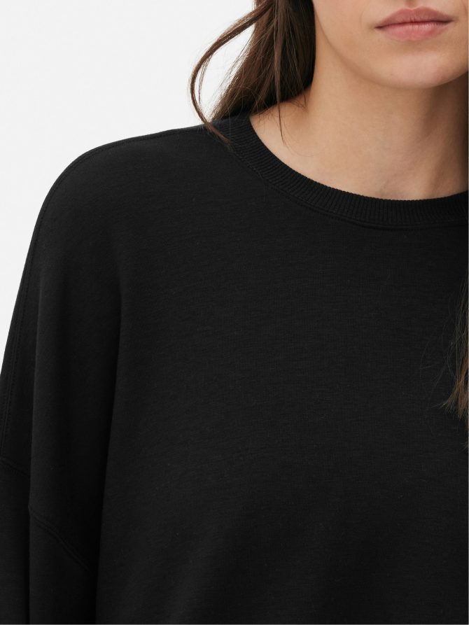 Crew Neck Pajama Sweatshirt - Image 3