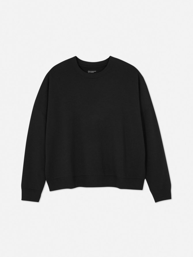Crew Neck Pajama Sweatshirt - Image 5
