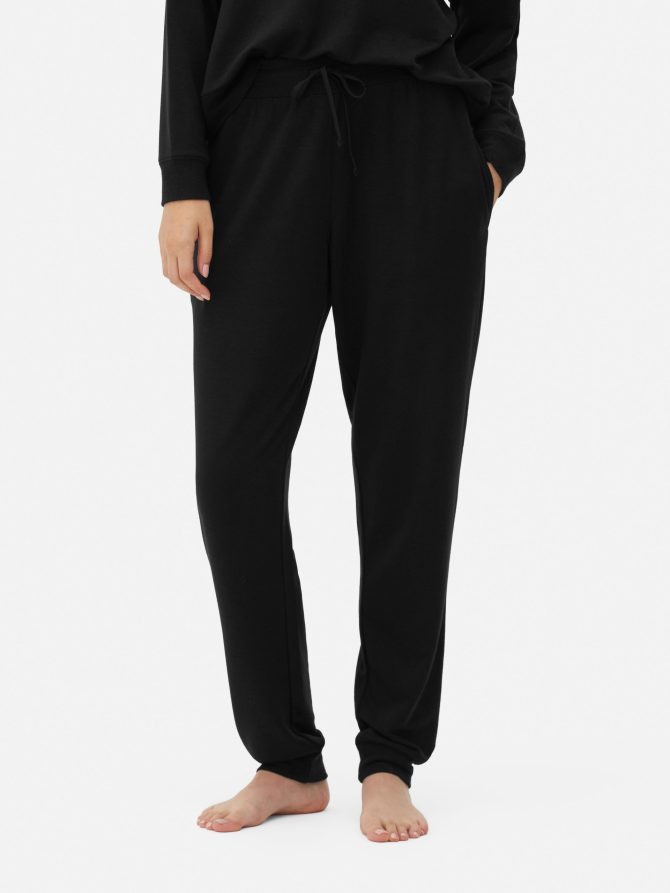 Cuffed Pajama Bottoms - Image 2