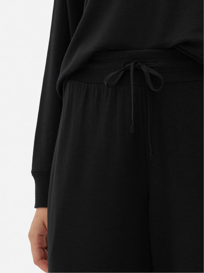Cuffed Pajama Bottoms - Image 3