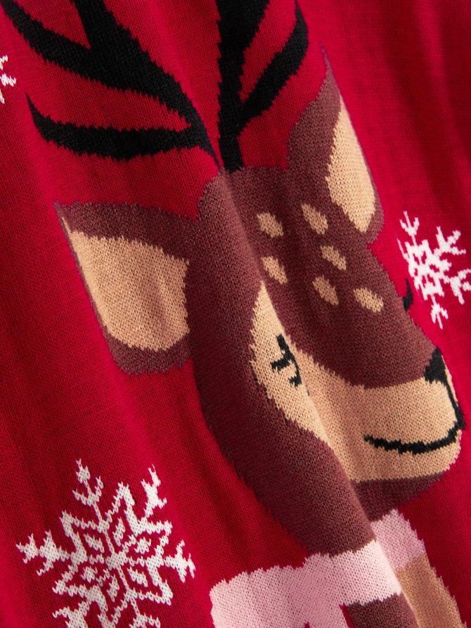 Kids’ Festive Reindeer Sweater - Image 5