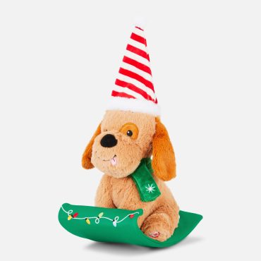 Christmas Dog Plush Toy