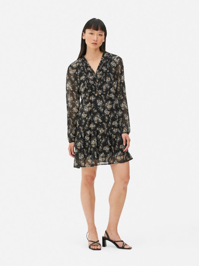 Chiffon Mini Dress