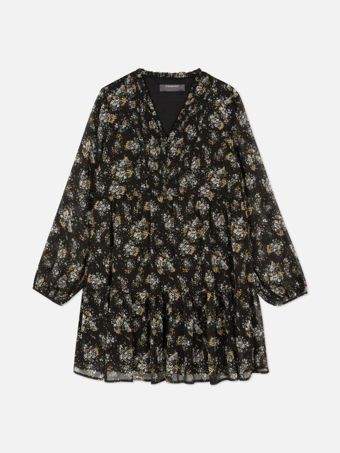 Chiffon Mini Dress - Image 5