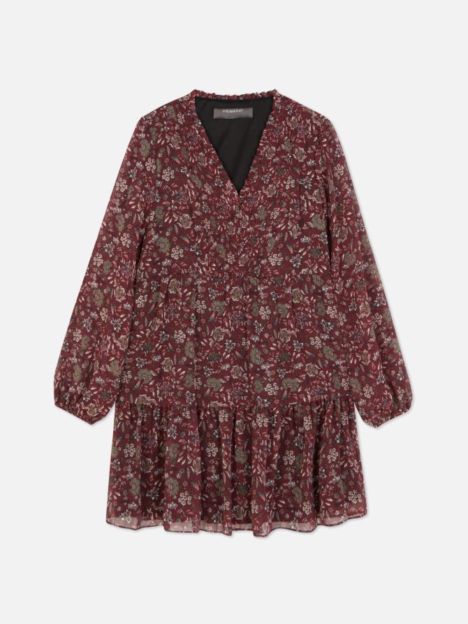 Chiffon Mini Dress - Image 5