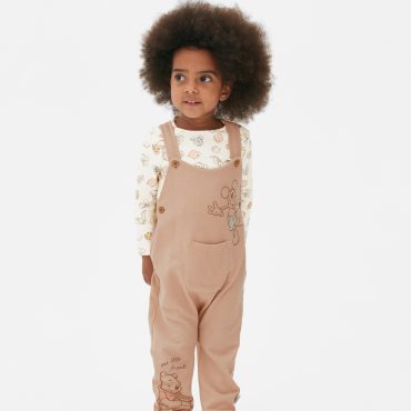 Disney’s Characters Originals Bodysuit and Overalls Set