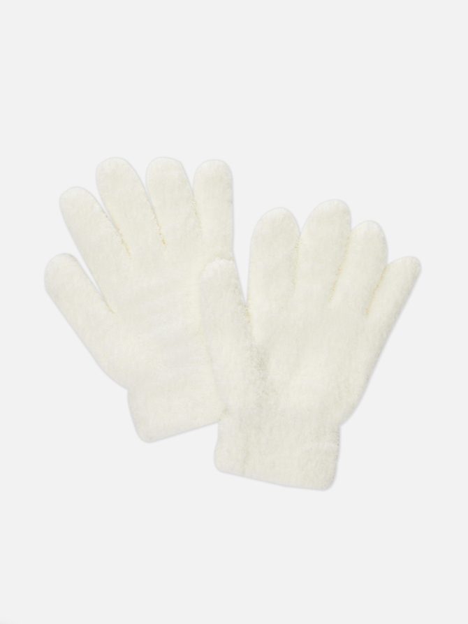 Faux Fur Gloves