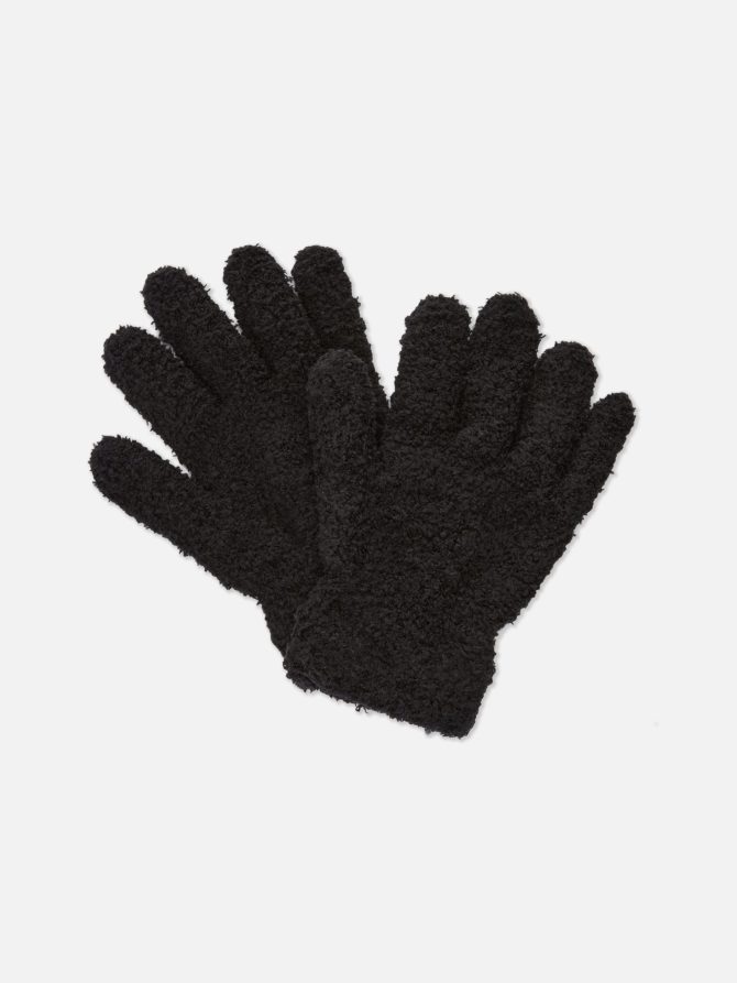 Faux Fur Gloves