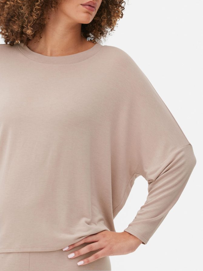Long Sleeve Pajama Top - Image 3