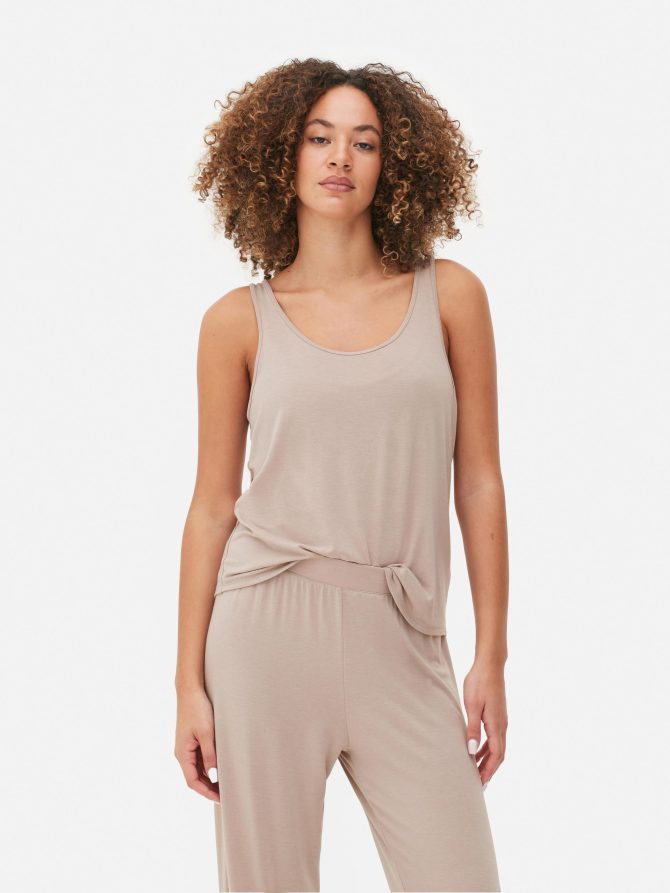 Stretch Pajama Tank Top - Image 2