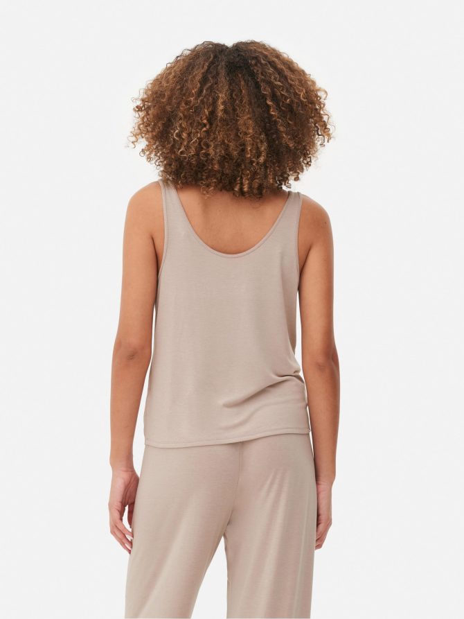 Stretch Pajama Tank Top - Image 4