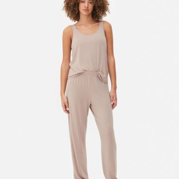 Lightweight Straight Leg Pajama Bottoms