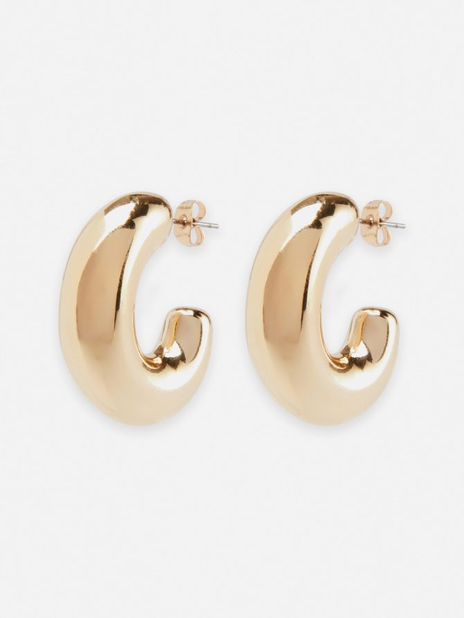 Chunky Hoop Earrings