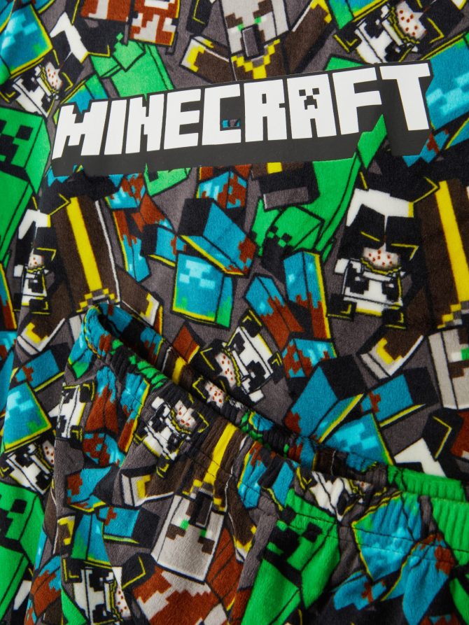 Minecraft Character Pattern Pajama Set - Image 5