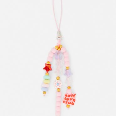 Peace & Love Phone Charm
