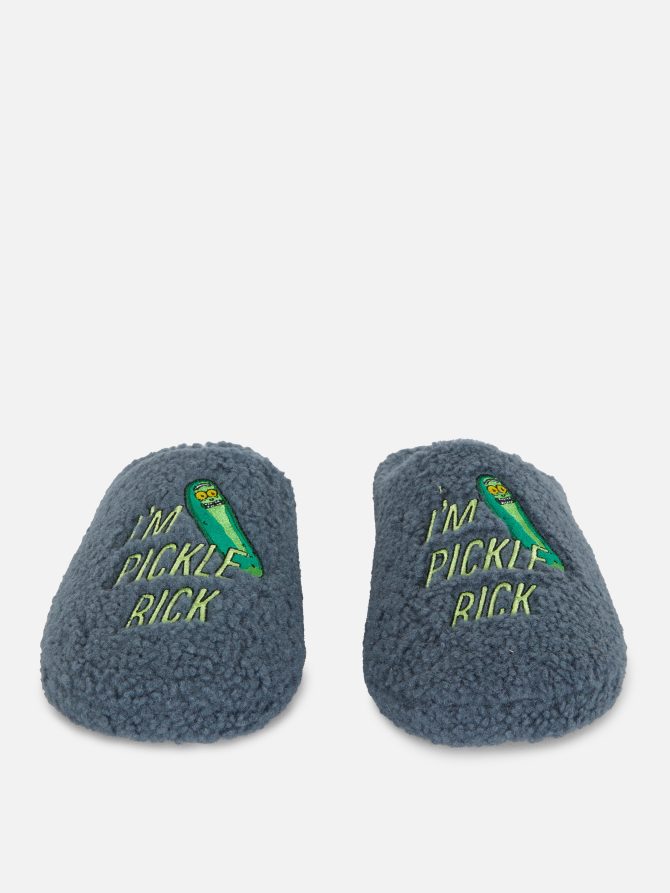 Rick and Morty Fleece Slippers - Image 2
