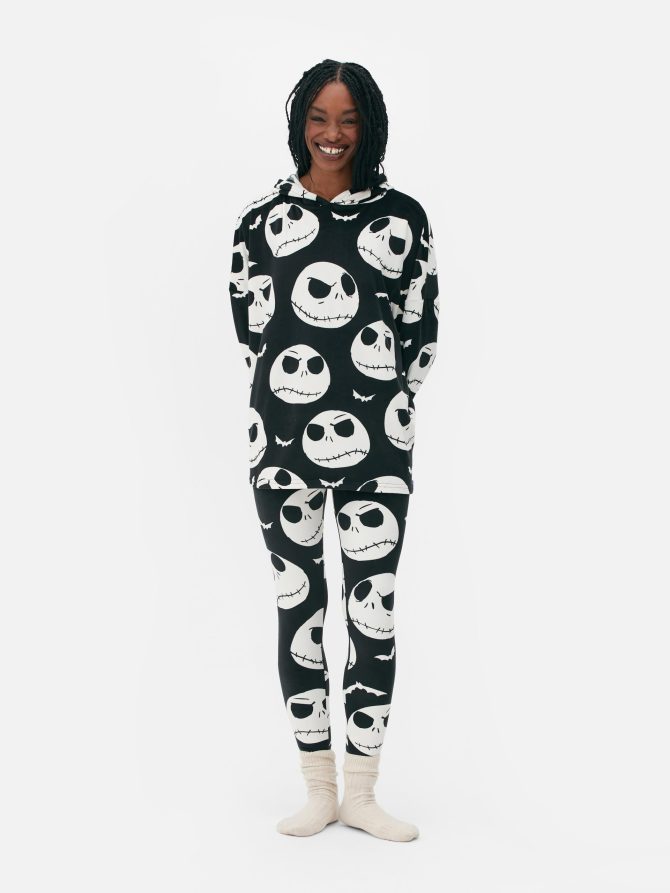 Disney Tim Burton's The Nightmare Before Christmas Velour Hoodie - Image 2