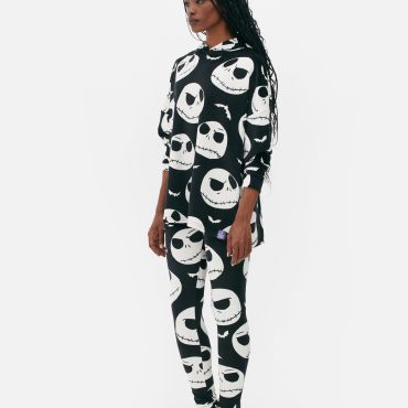 Disney Tim Burton's The Nightmare Before Christmas Velour Lounge Leggings