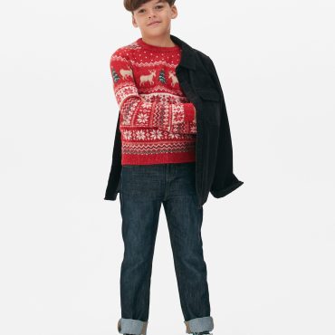Kids' Fair Isle Christmas Family Sweater