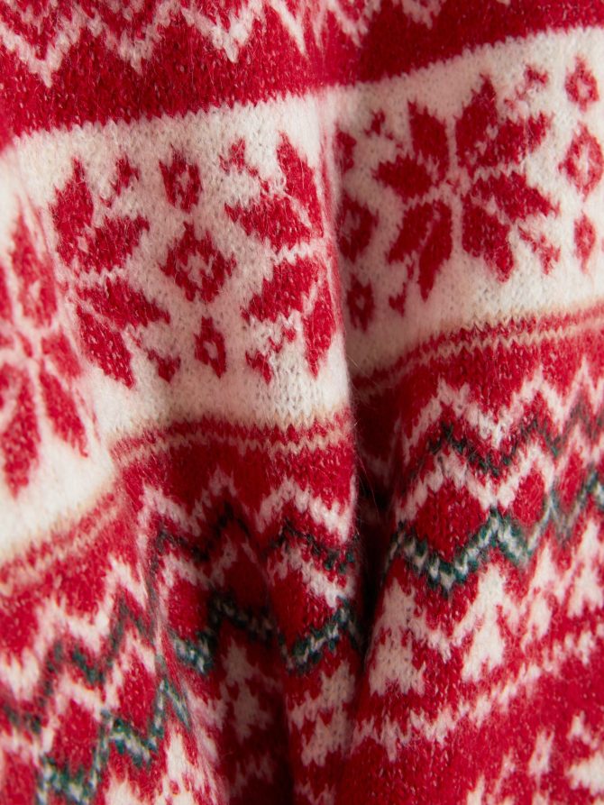 Kids' Fair Isle Christmas Family Sweater - Image 5