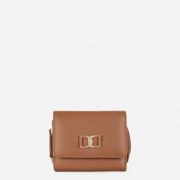 Embellished Faux Leather Purse