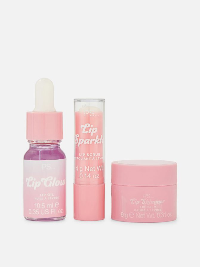 Three-Piece Lip Care Pouch