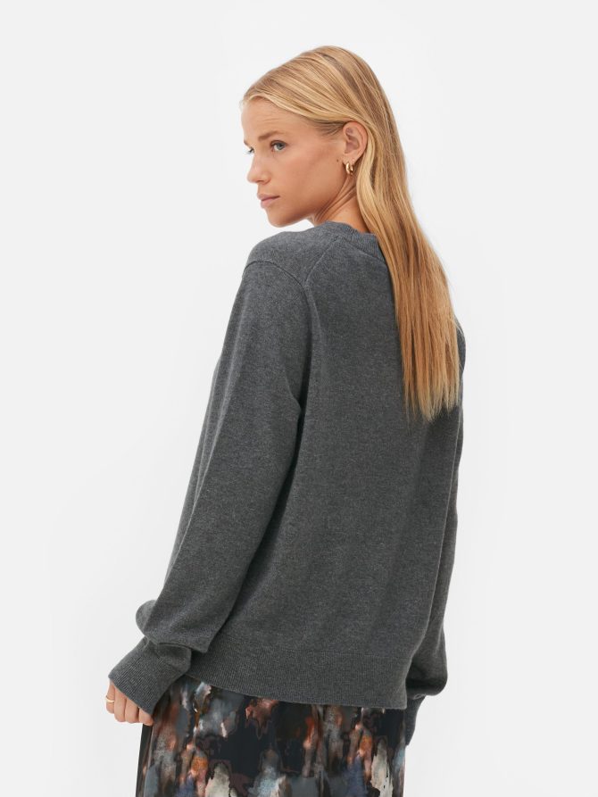Viscose/Wool Blend Sweater - Image 3