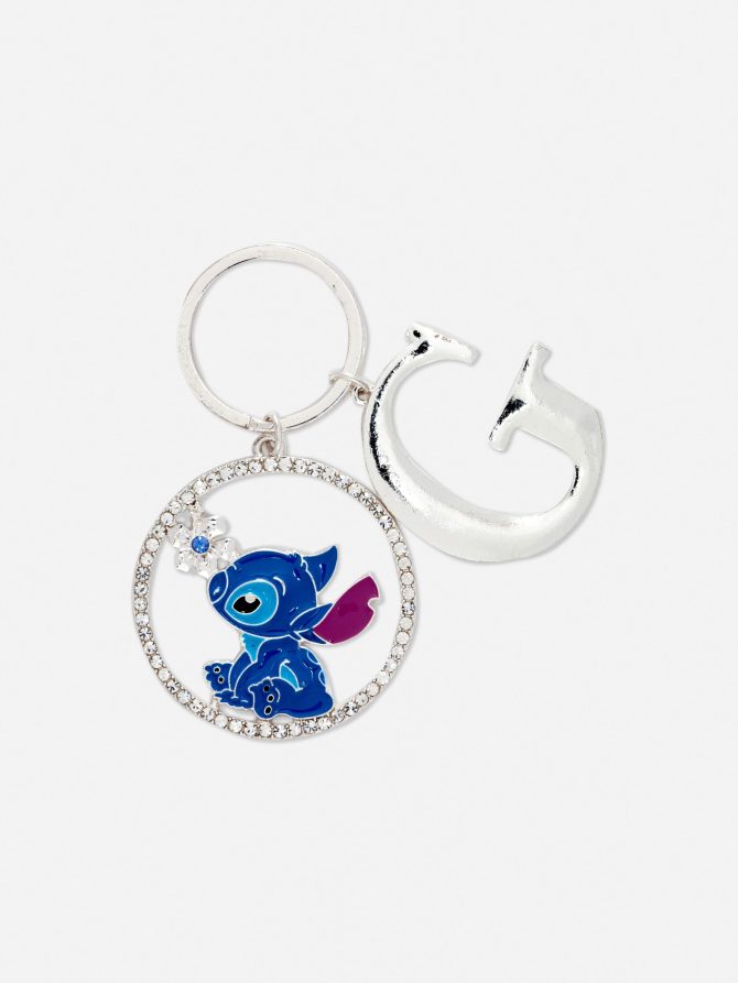 Disney's Lilo & Stitch Initial Keychain