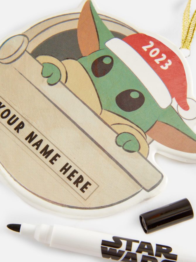 Star Wars Baby Yoda Personalized Ornament - Image 2