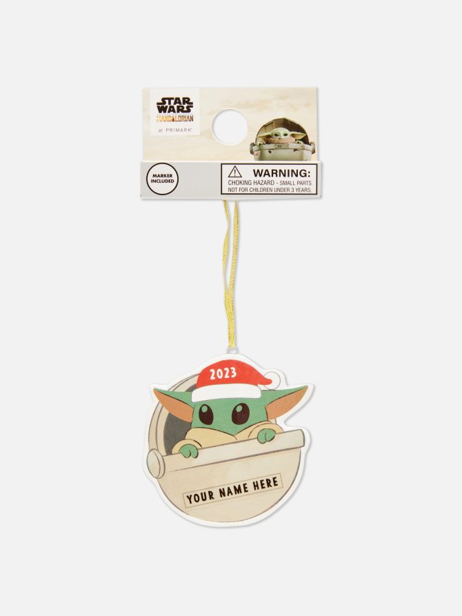 Star Wars Baby Yoda Personalized Ornament - Image 3