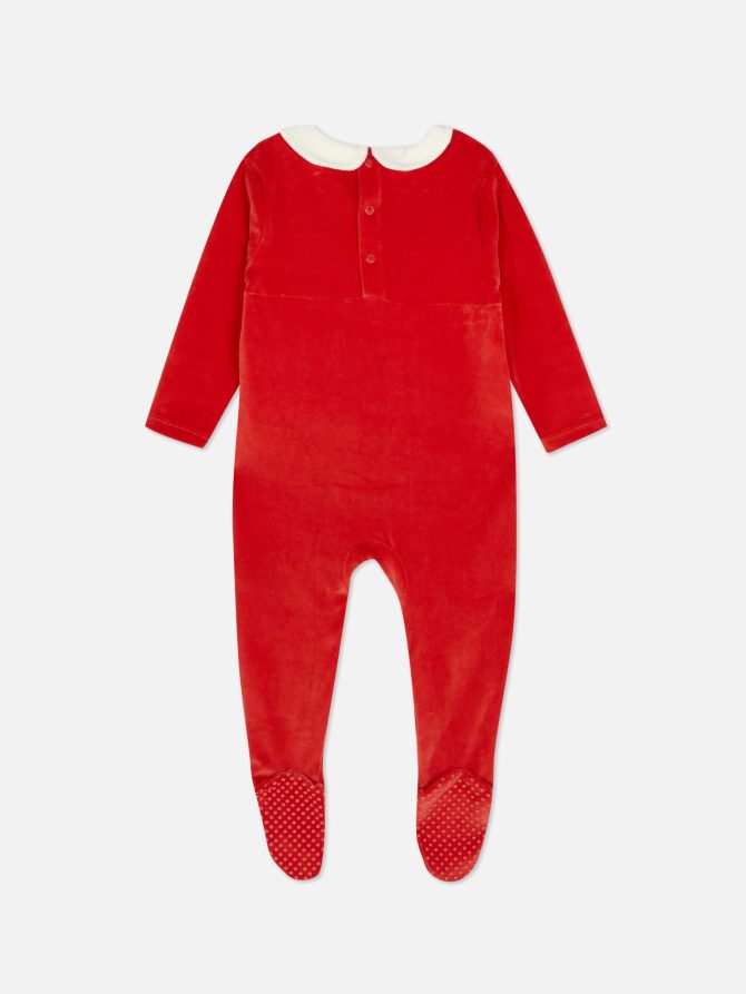 Newborn Baby Disney’s Mickey Mouse and Friends Christmas Sleeper - Image 4