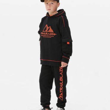 Contrast Stitch Hoodie