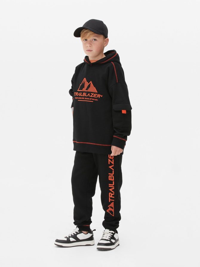 Contrast Stitch Hoodie