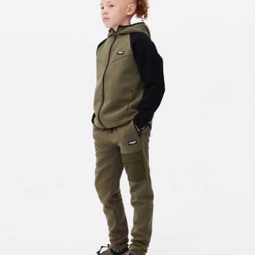 Track Zip-up Hoodie Set
