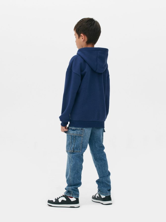 Snowman Print Hoodie - Image 2