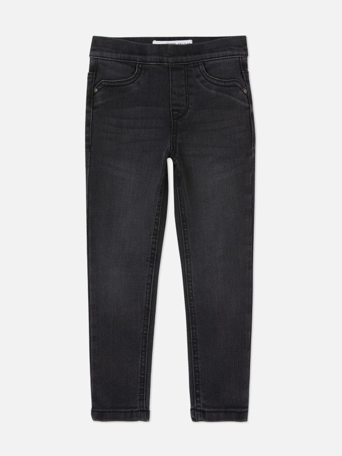 Stone Wash Stretch Jeggings