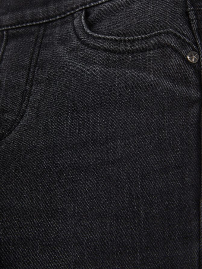 Stone Wash Stretch Jeggings - Image 3